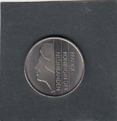 Beschrijving: 1 Gulden BEATRIX